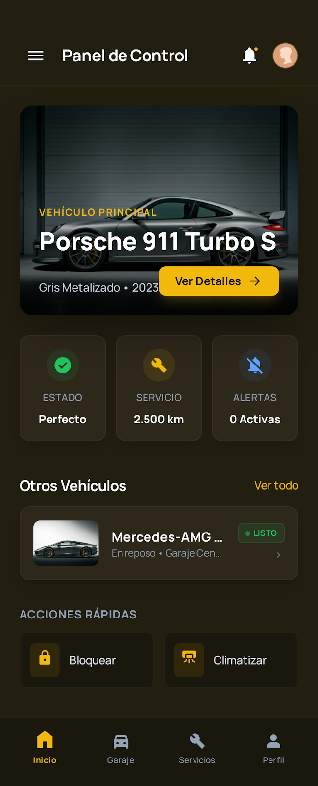 Panel de Control Unificado